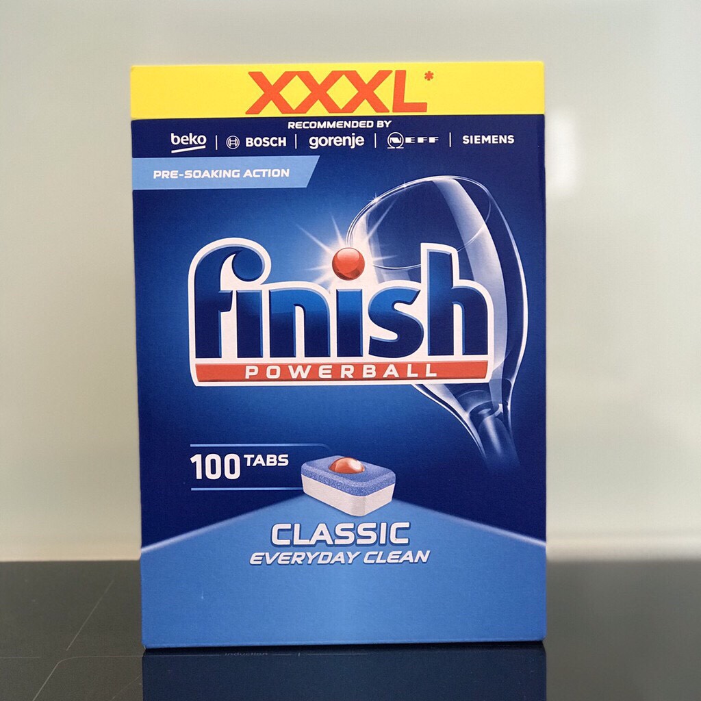 Viên rửa bát tổng hợp FINISH 100 viên