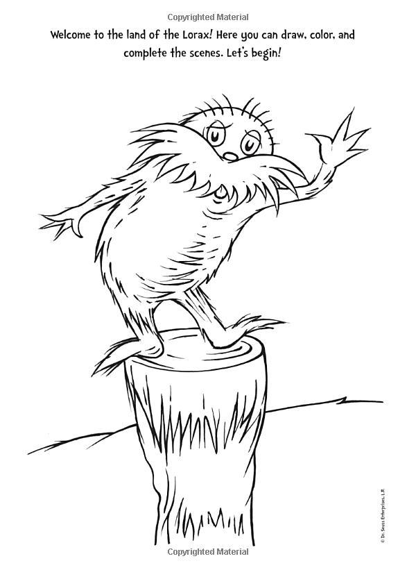The Lorax Deluxe Doodle Book (Dr. Seuss's The Lorax Books)