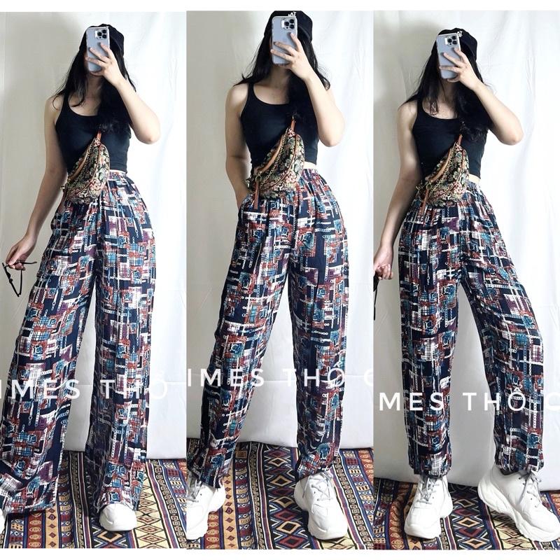 Combo 3 Quần Lanh Thổ Cẩm 175k/3c (Giao màu bất kì)