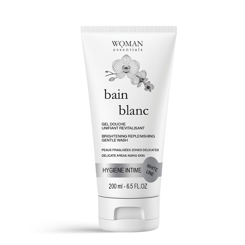 Gel Vệ Sinh Dưỡng Trắng Giảm Thâm Vùng nhạy cảm phụ nữ Woman Essentials Bain Blanc 200ml