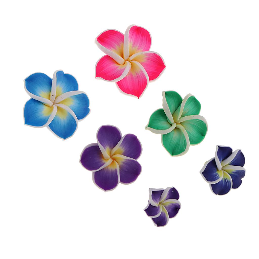 50pcs Flowers Resin Flatback Embellishments Ornament Scrapbooking DIY Crafts