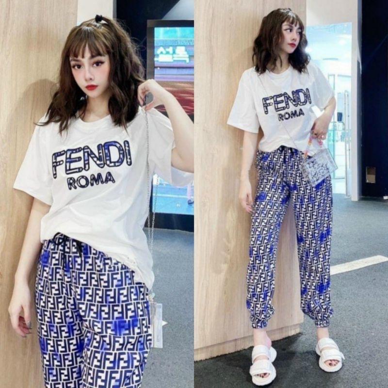 Sét đồ bộ thể thao nữ thun cotton phối thun lạnh 3D cao cấp mẫu mới đẹp có bigsize, sét bộ đi chơi mặc ơ nhà xinh xắn