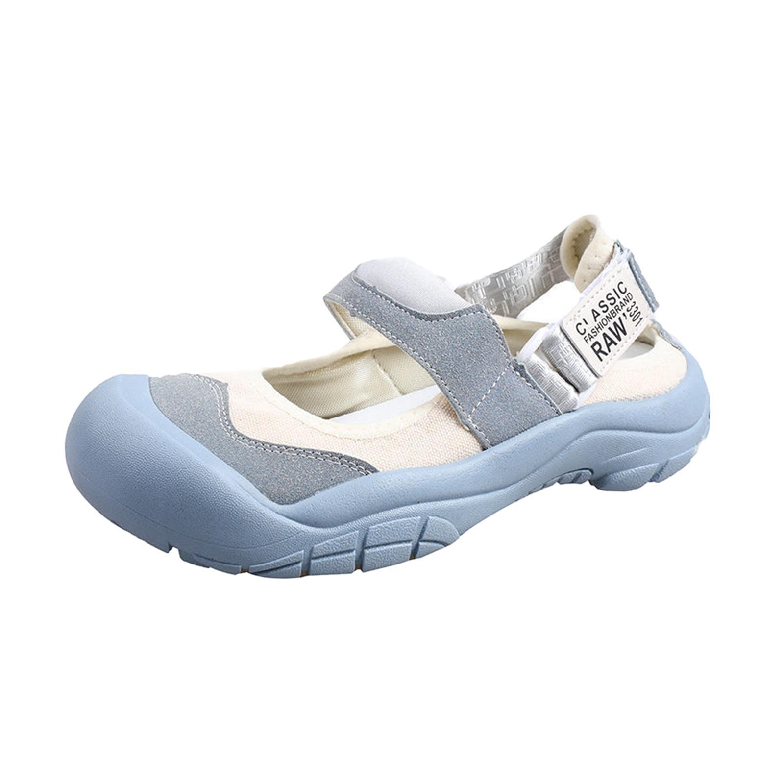 Women Closed Toe Sandals Girls Sandal Shoes for Street Office Outdoor Indoor