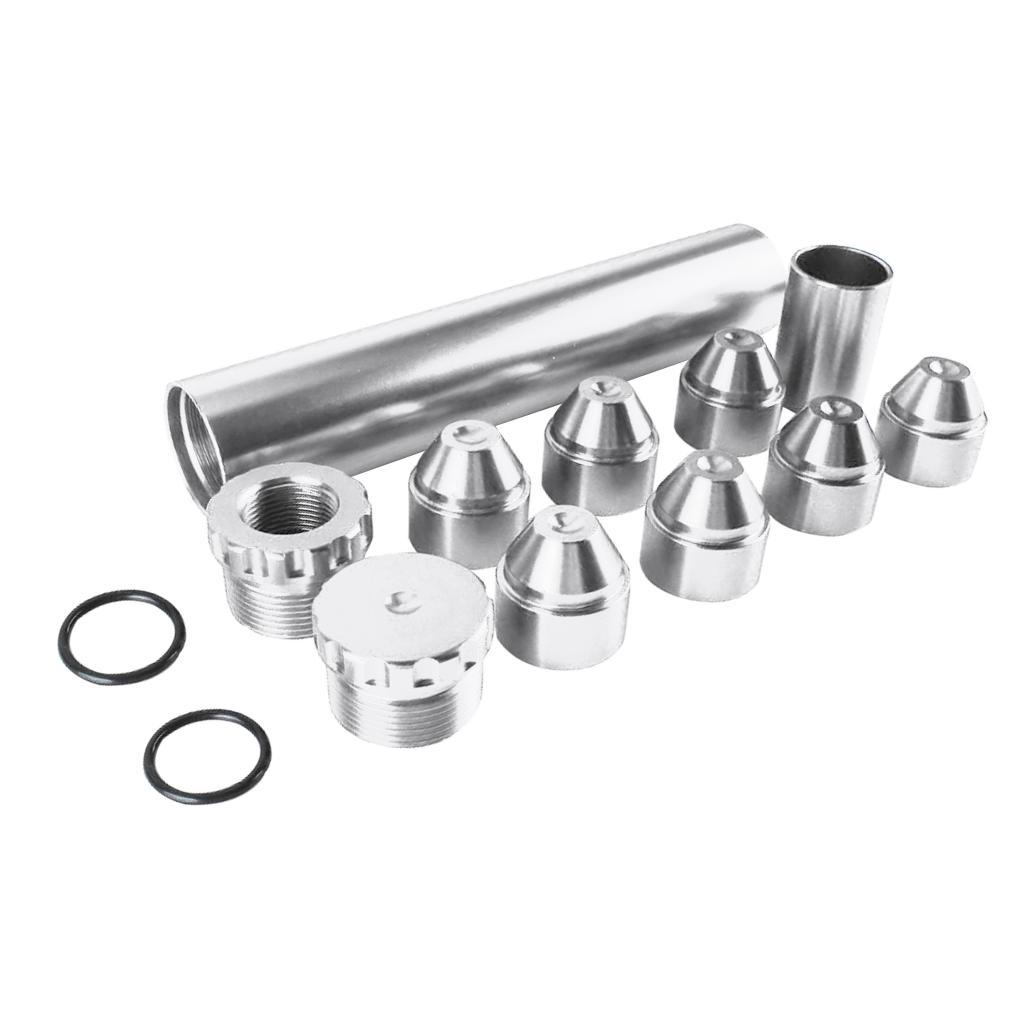 1 / 2-28 Fuel Filter Kit, Auto Aluminum Fuel Filter For 4003 WIX 24003, Silver