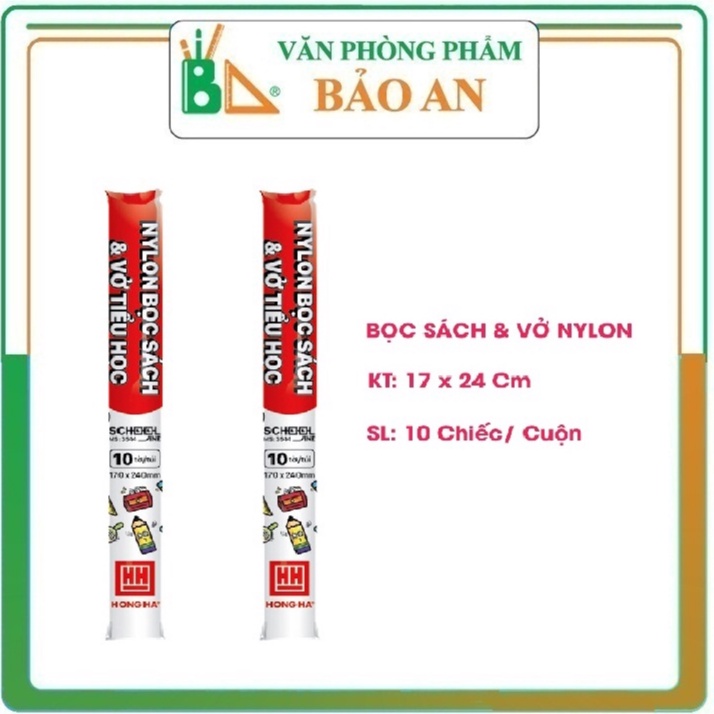 Bọc Sách, Vở Nylon HH Dạng Cuộn Dành Cho Học Sinh Tiểu Học (170x240mm) – 3544 Hình Ảnh In Trên Bọc Đẹp, Sắc Nét. Thiết Kế Tiện Dụng Với Đường Gấp 2 Bên Giúp Việc Giữ Sách / Vở Trở Nên Chắc Chắn Hơn, Không Dễ Bung Tuột.