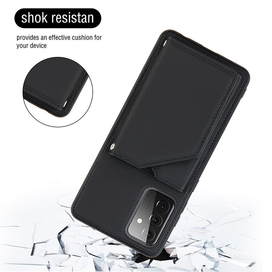 Bao da điện thoại dạng ví cho Samsung Galaxy S20 Fan Edition M51 Note 20 Ultra A21S A51 A71 A31 A81 A91