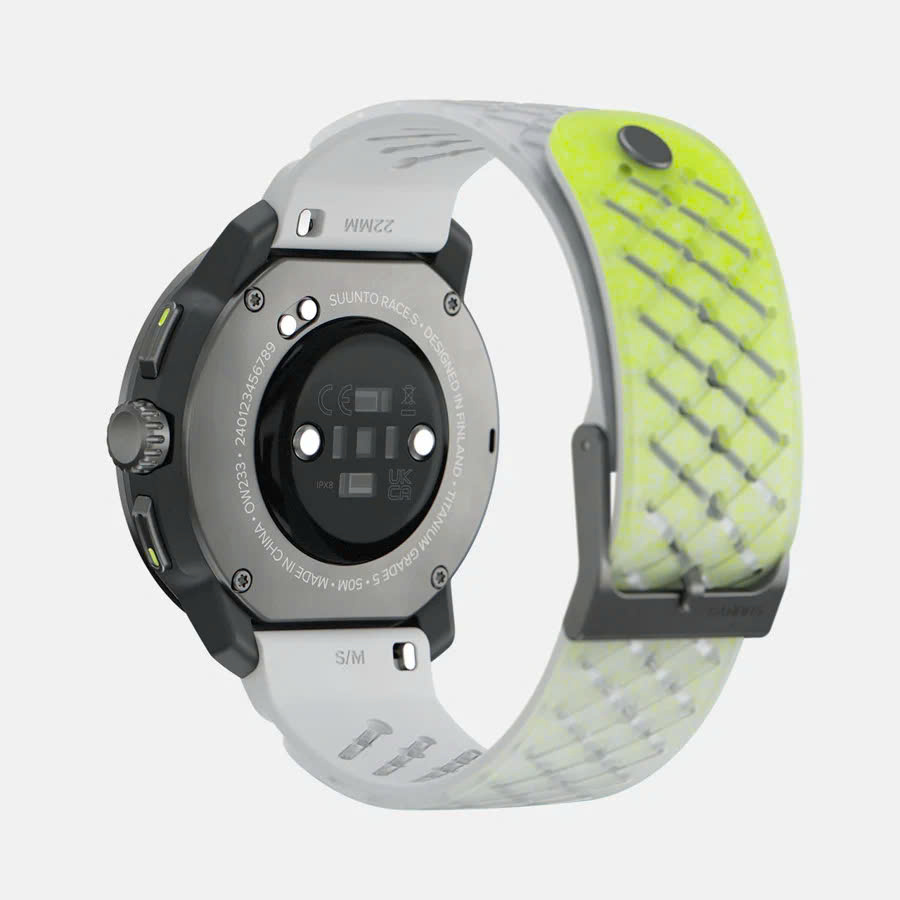 ĐỒNG HỒ THỂ THAO CHÍNH HÃNG ĐỊNH VỊ GPS SUUNTO Race S TITANIUM (hàng chính hãng nhập khẩu) - SS051104000 SS051105000