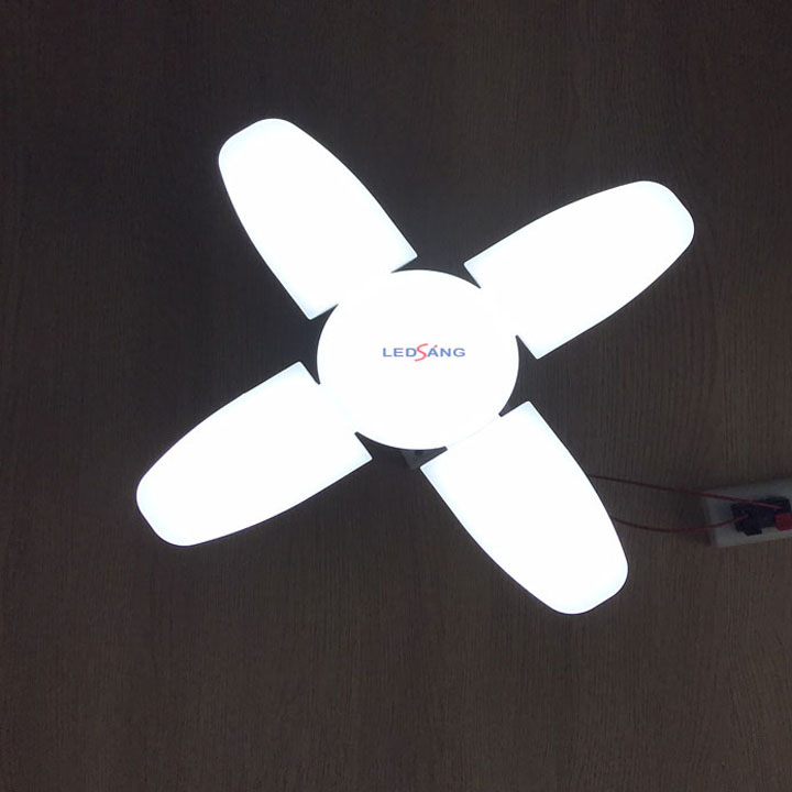 Bóng đèn Led cánh quạt 4 lá 60W