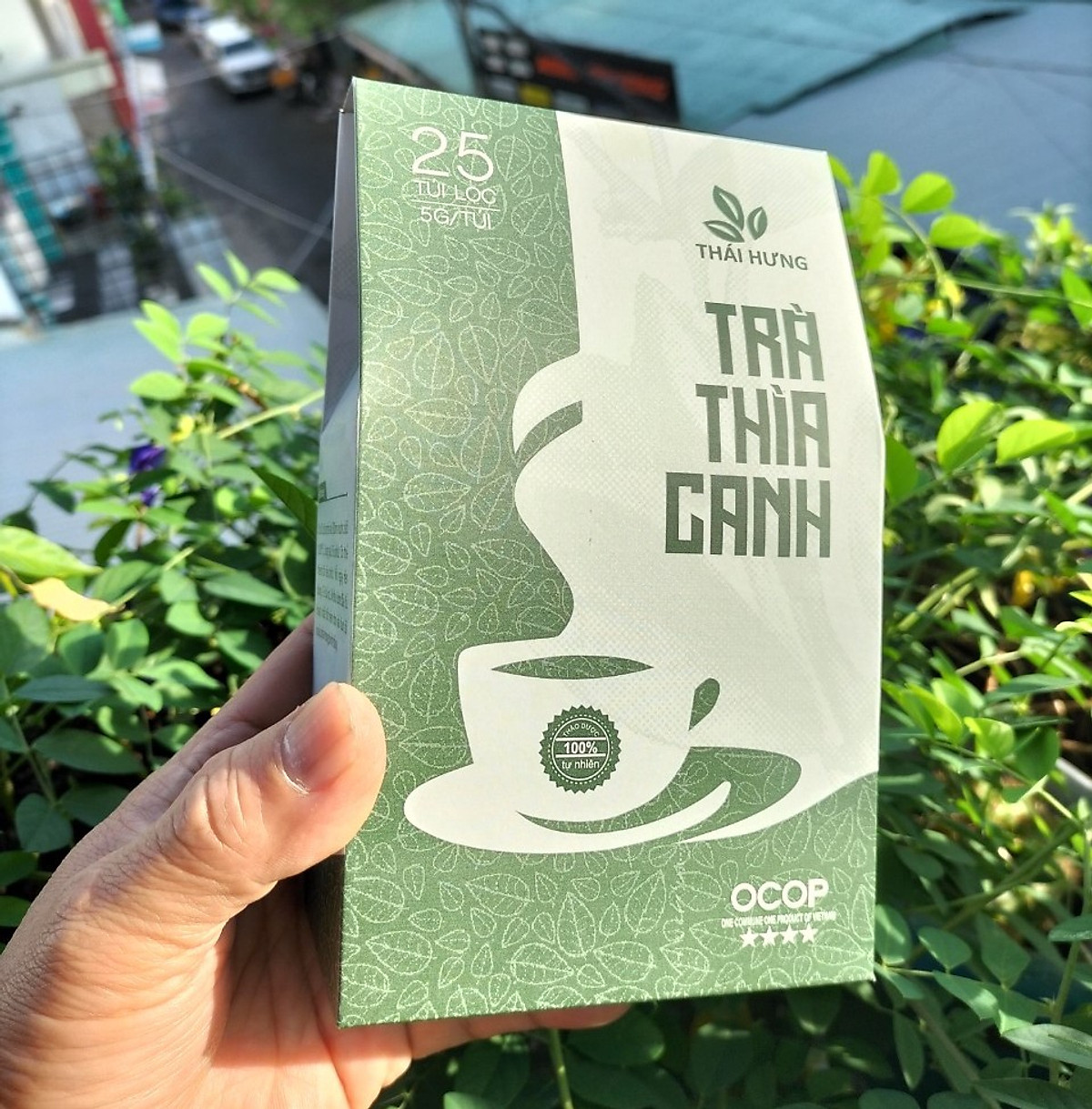 Combo 07 hộp Trà Thìa canh Thái Hưng 25 túi lọc x 5g - Khắc tinh của bệnh tiểu đường