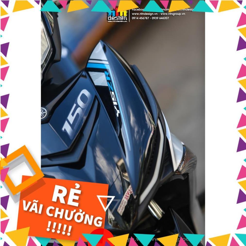 Tem Rời Exciter 150 Mẫu Y15ZR Bạc Xanh Đen
