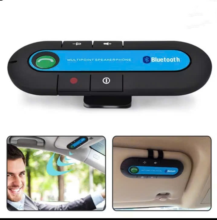 Loa nghe nhạc Bluetooth gắn tấm che nắng ôtô âm thanh cực lớn giúp bạn thư giãn