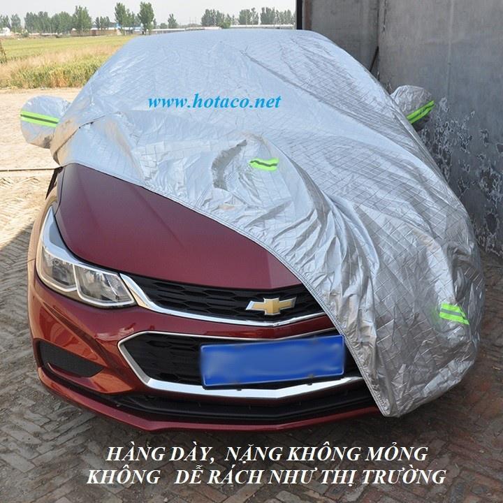 Bạt phủ ô tô, áo trùm xe, bạt che nắng mưa 3 LỚP dùng riêng cho xe Toyota Vios bản G và bản E