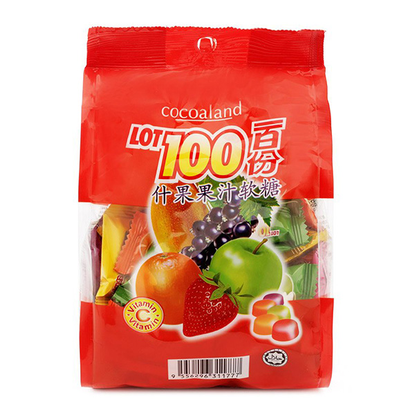 Kẹo Gummy Lot 100 Tổng Hợp Cocoaland (320g/Gói)