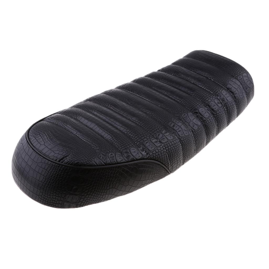 Retro Flat Motorcycle Cafe Racer Seat For Honda Yamaha Suzuki Kawasaki