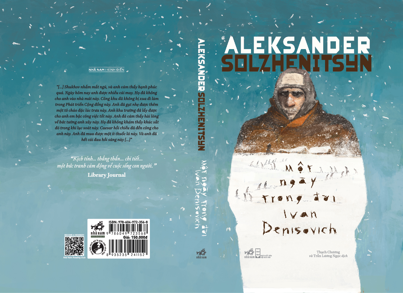 Sách - Một ngày trong đời Ivan Denisovich (Bìa cứng) (Aleksander Solzhenitsyn) (Nhã Nam Official)