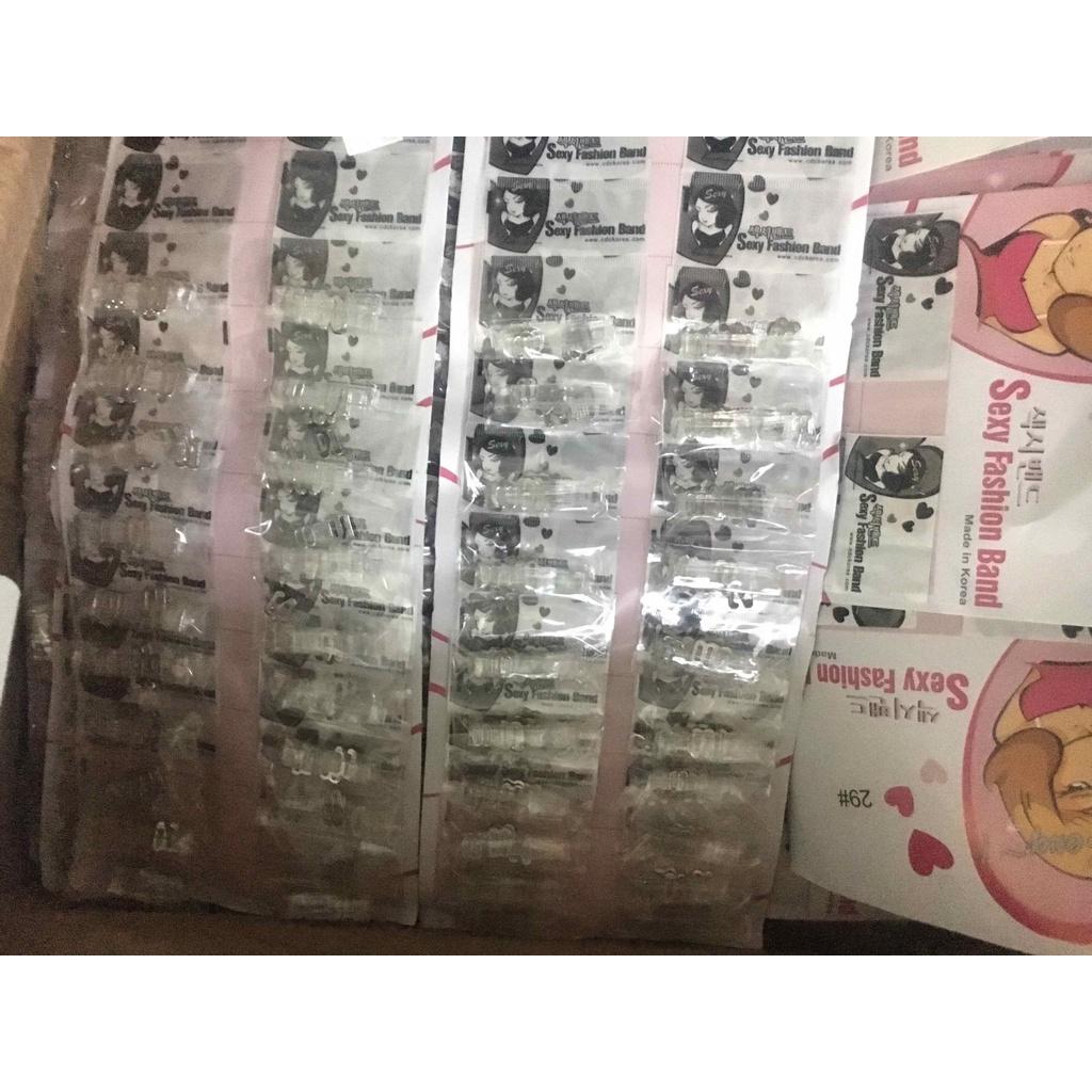 Vỉ 10 đôi dây áo trong sợi bún,sợi bẹt
