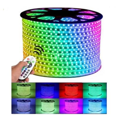 Combo LED dây đổi màu 5050 RGB ( Đơn giá / 1 mét - Có bán kèm nguồn REMOTE )