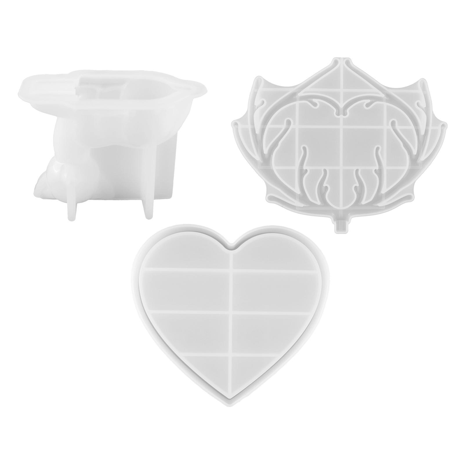 Epoxy Resin Jewelry Display Rack Silicone Jewelry Tray for Decor