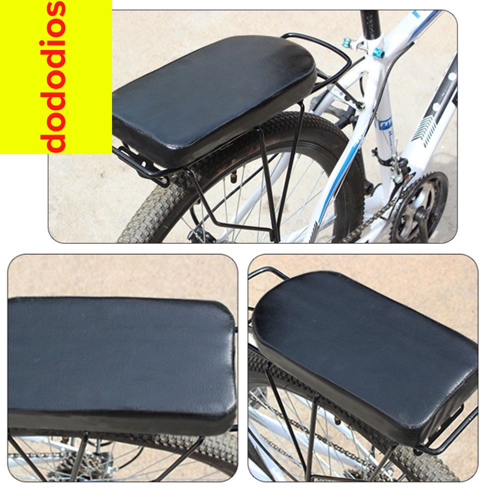 Combo 2: Kệ Yên Sau Gác Baga + Đệm nệm yên ngồi ghế sau xe đạp loại dày dặn, chất lượng - Hàng Chính hãng dododios