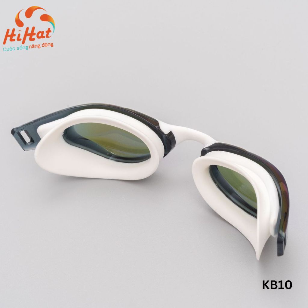 Kính bơi,kiếng bơi người lớn tráng gương, kính mắt cao cấp chống tia cực tím giúp bảo vệ mắt KB10
