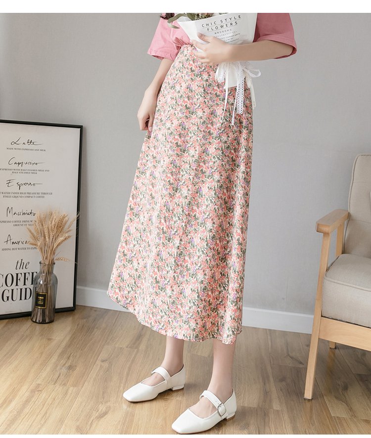 Chân váy nữ Haint Boutique hoa nhí vintage điệu đà nữ tính HB08