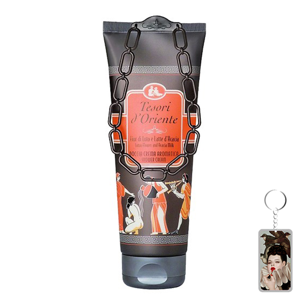 Sữa tắm xích hương hoa sen Tesori D’ Oriente Lotus Flower 250ml + Móc khóa
