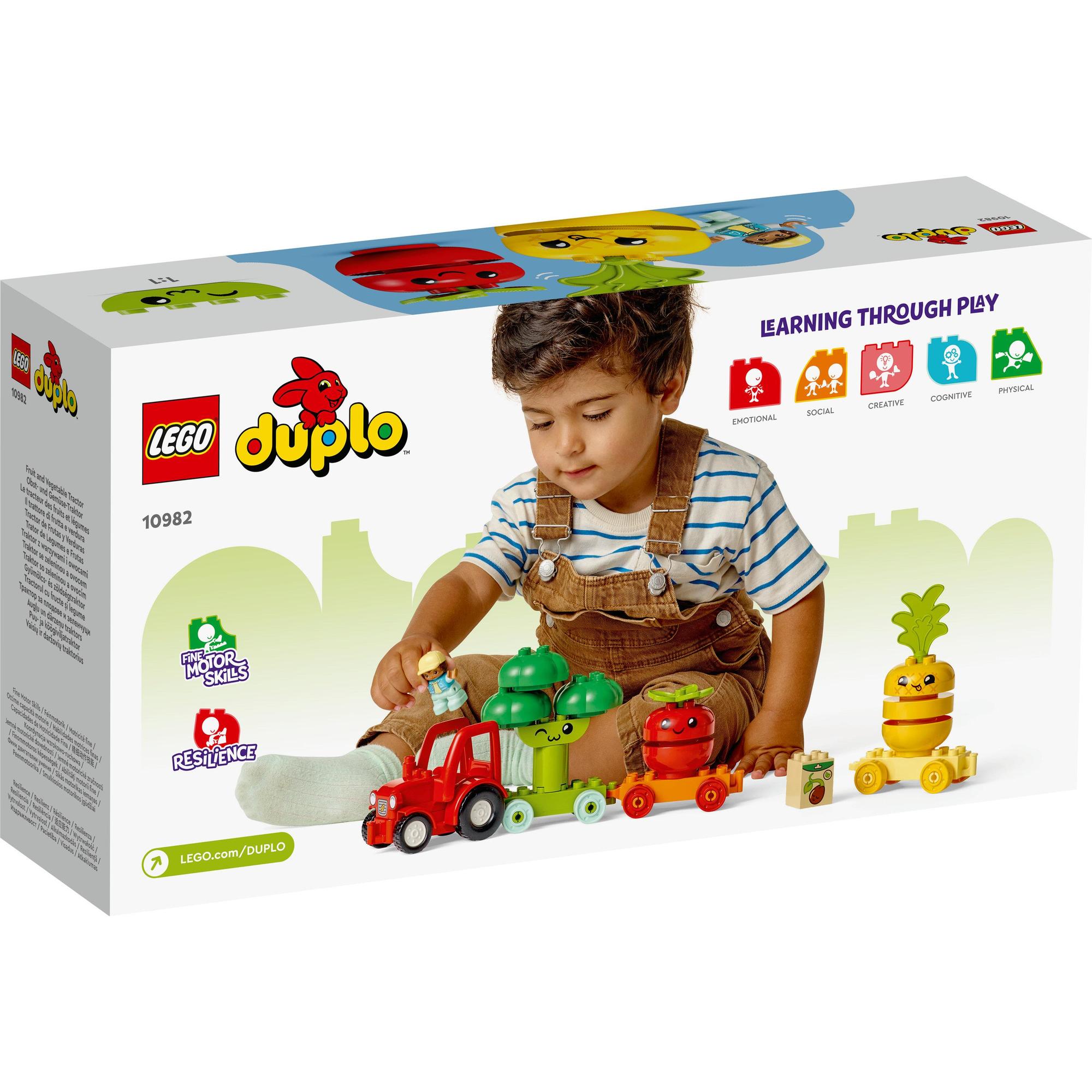 LEGO Duplo 10982 Đoàn Tàu Rau Củ Hữu Cơ (19 chi tiết)