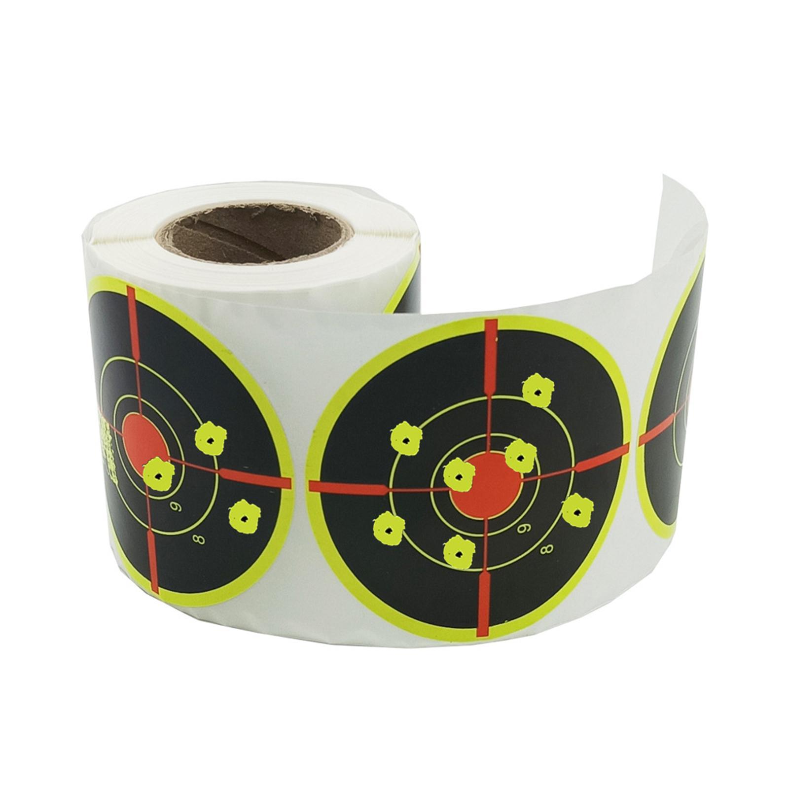 200 Pieces Adhesive Shooting Targets Reactive Splatter - Target Dots - for BB Gun