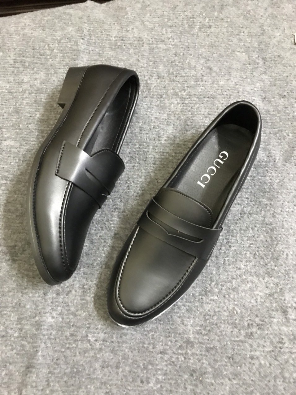 Giày Da nam cực chất xả kho giá gốc - giày lười nam