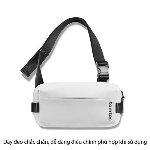 TÚI ĐEO CHÉO TOMTOC (USA) LIGHTWEIGHT CODURA SLING BAG Lưu trữ đa chức năng - HÀNG CHÍNH HÃNG