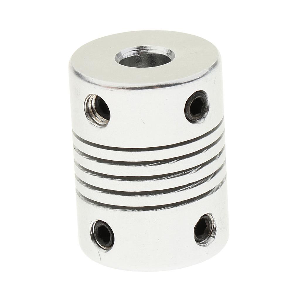 Flexible Motor Shaft Coupler 6.35 X 6.35 X 25mm for Nema 17 Reprap 3D Printer