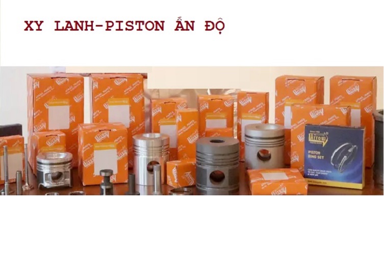Cụm Piston - Xy lanh máy Yanmar Kubota Misubishi TS50 TS70 TS155 TS180 ER40 ER50 RK95 RT140 EV2400 EV2600 ER2200 ER2500