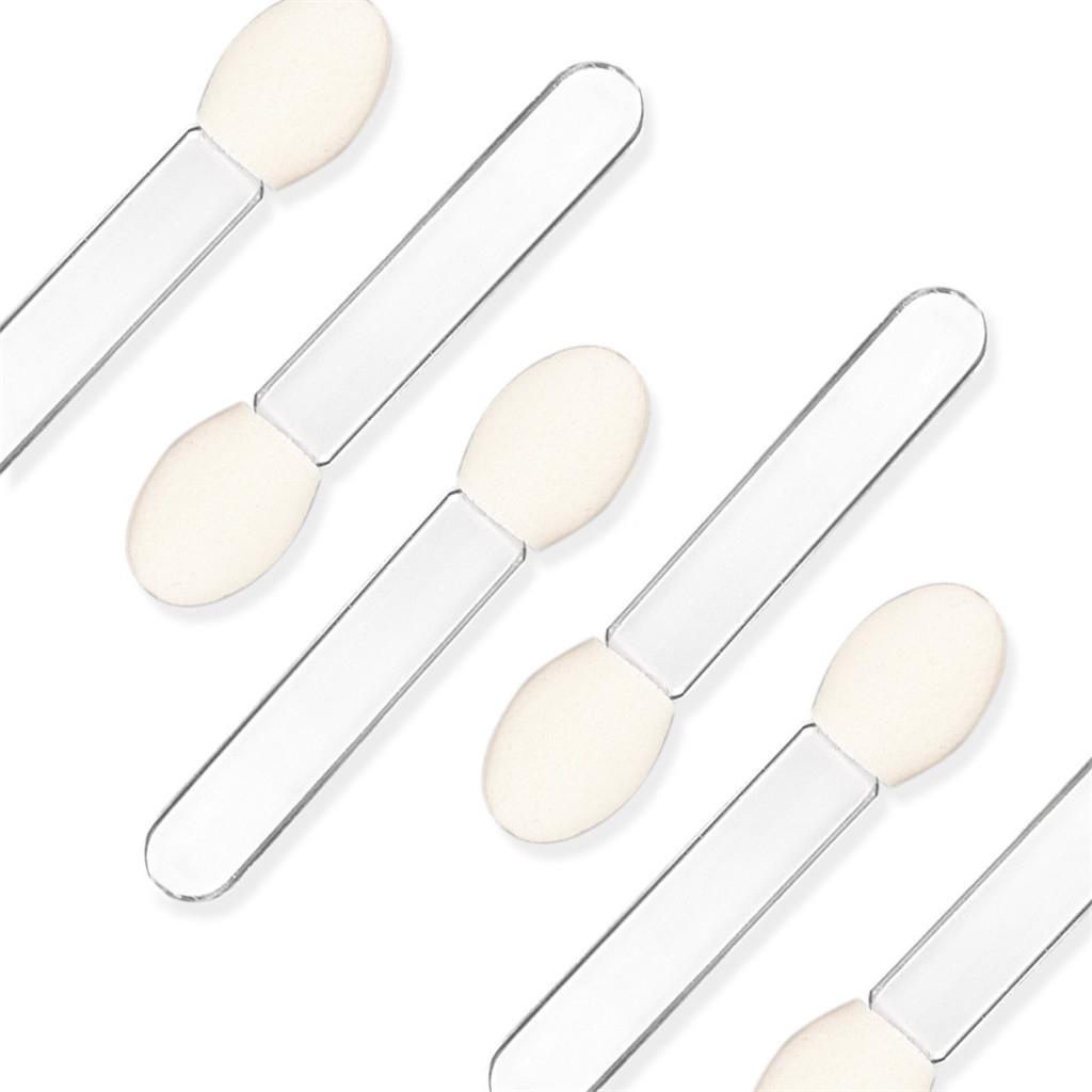 10 Pcs Disposable Eye Shadow Brush Sponge Applicator Makeup Brush Make-up Tools Brushes for Beauty