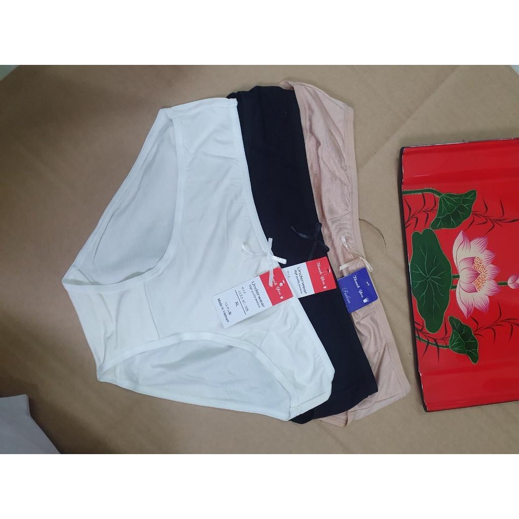 Quần lót nữ cotton xuất Nhật mềm mịn, co giãn đàn hồi tốt, thông thoáng và thấm hút mồ hôi