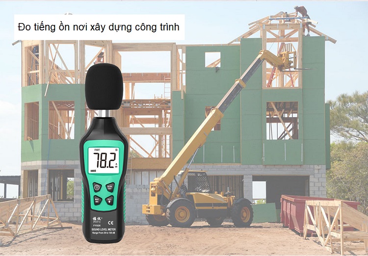 Máy đo cường độ âm thanh FY826 ( Phạm vi đo 30 ~ 130dB )