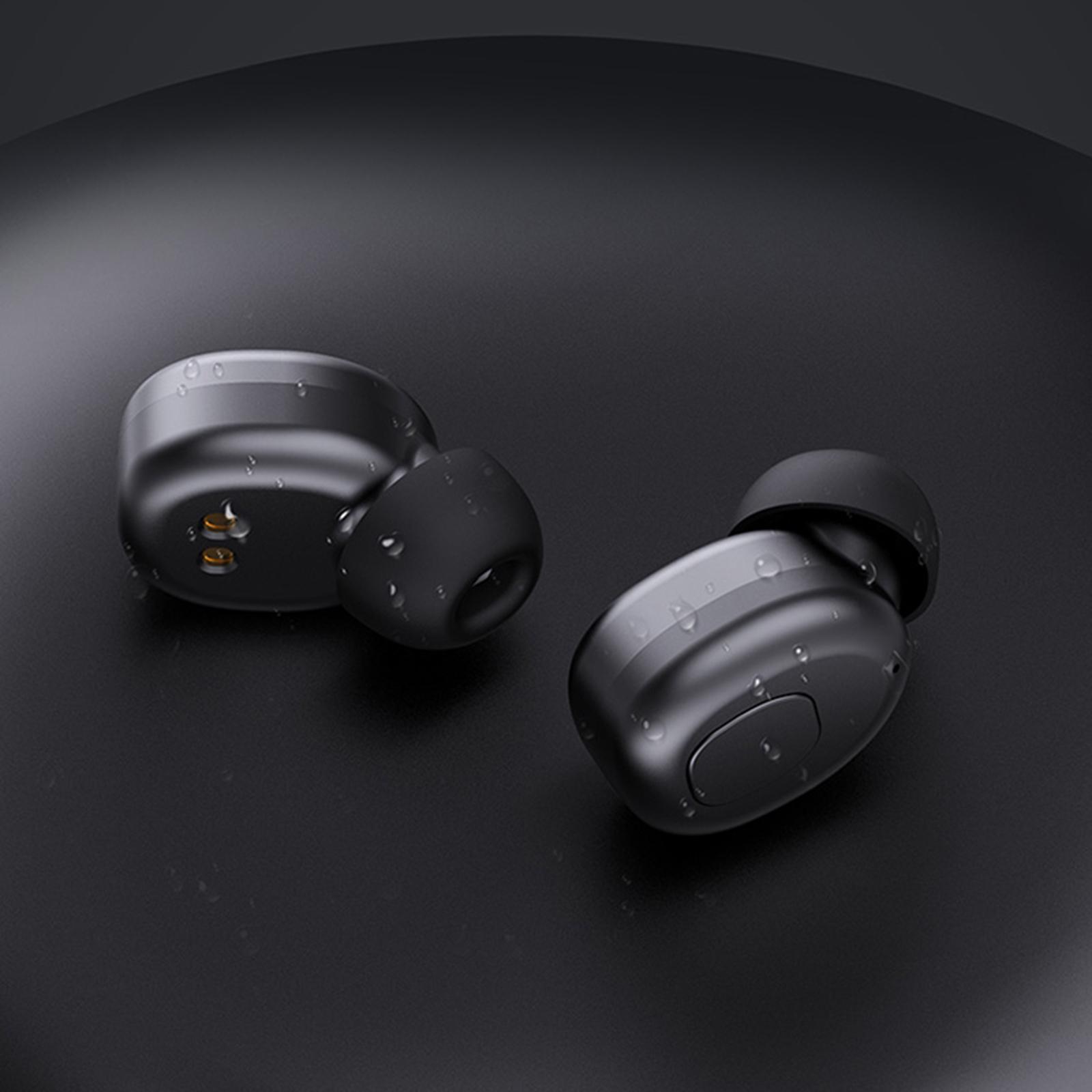 Wireless Bluetooth 5.0 Gaming Gaming Earphones Waterproof Black