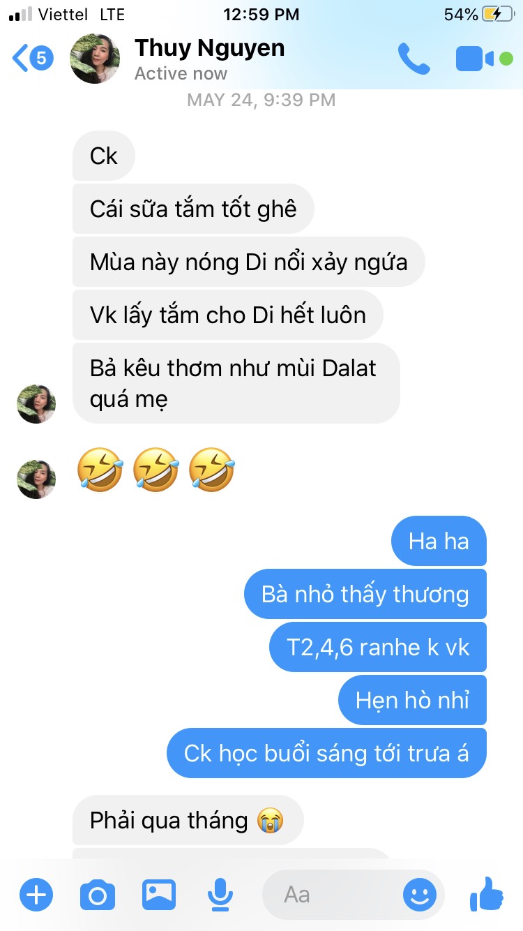 Sữa tắm thảo dược Gừng Nghệ