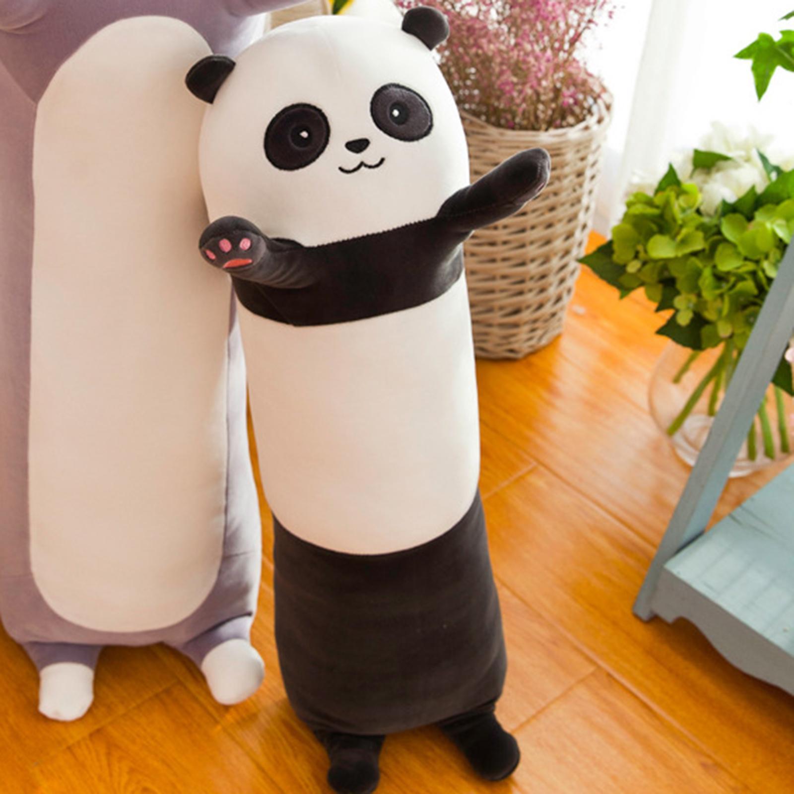 Cute Long Plush Pillow Children Cushion Toy for Bedroom Girlfriend Gifts Panda