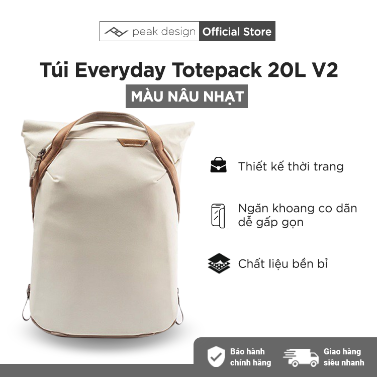 Túi Peak Design Everyday Totepack 20L V2 _ Hàng Chính Hãng