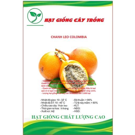 Hạt giống chanh leo ngọt Colombia CT331 - Gói 5 hạt