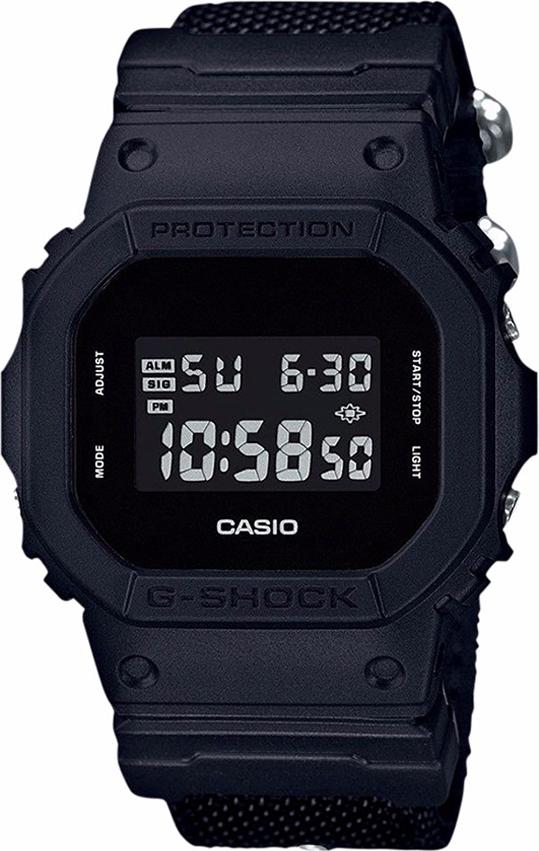 Đồng Hồ Casio Nam Dây Vải G-Shock DW-5600BBN-1DR