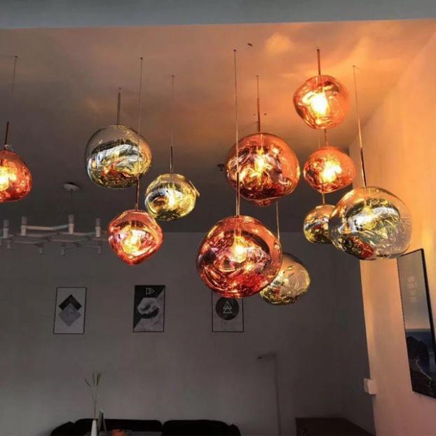 Đèn thả thông tầng hiện đại, đèn phòng khách, khuyến mãi bóng led
