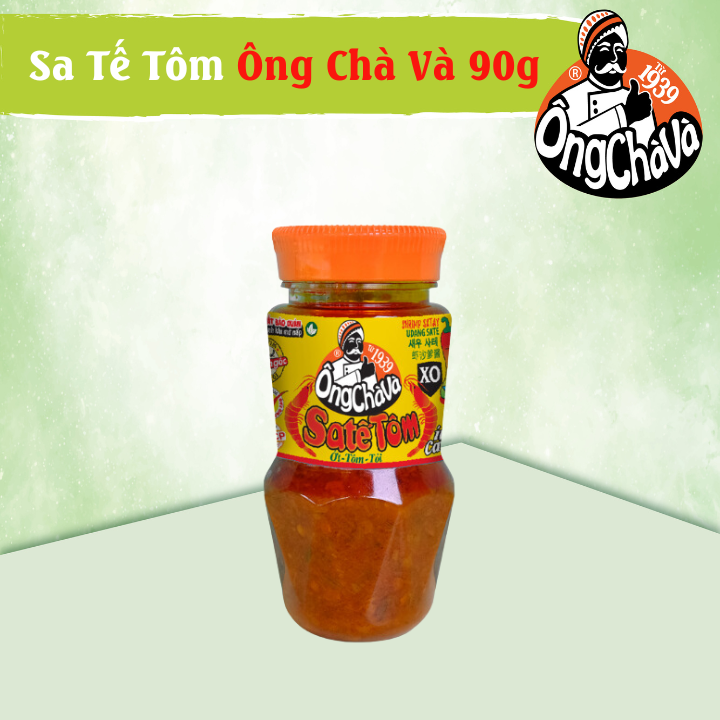 Hình ảnh Sa Tế Tôm XO Ông Chà Và ít cay 90gr ( Shrimp Satay)