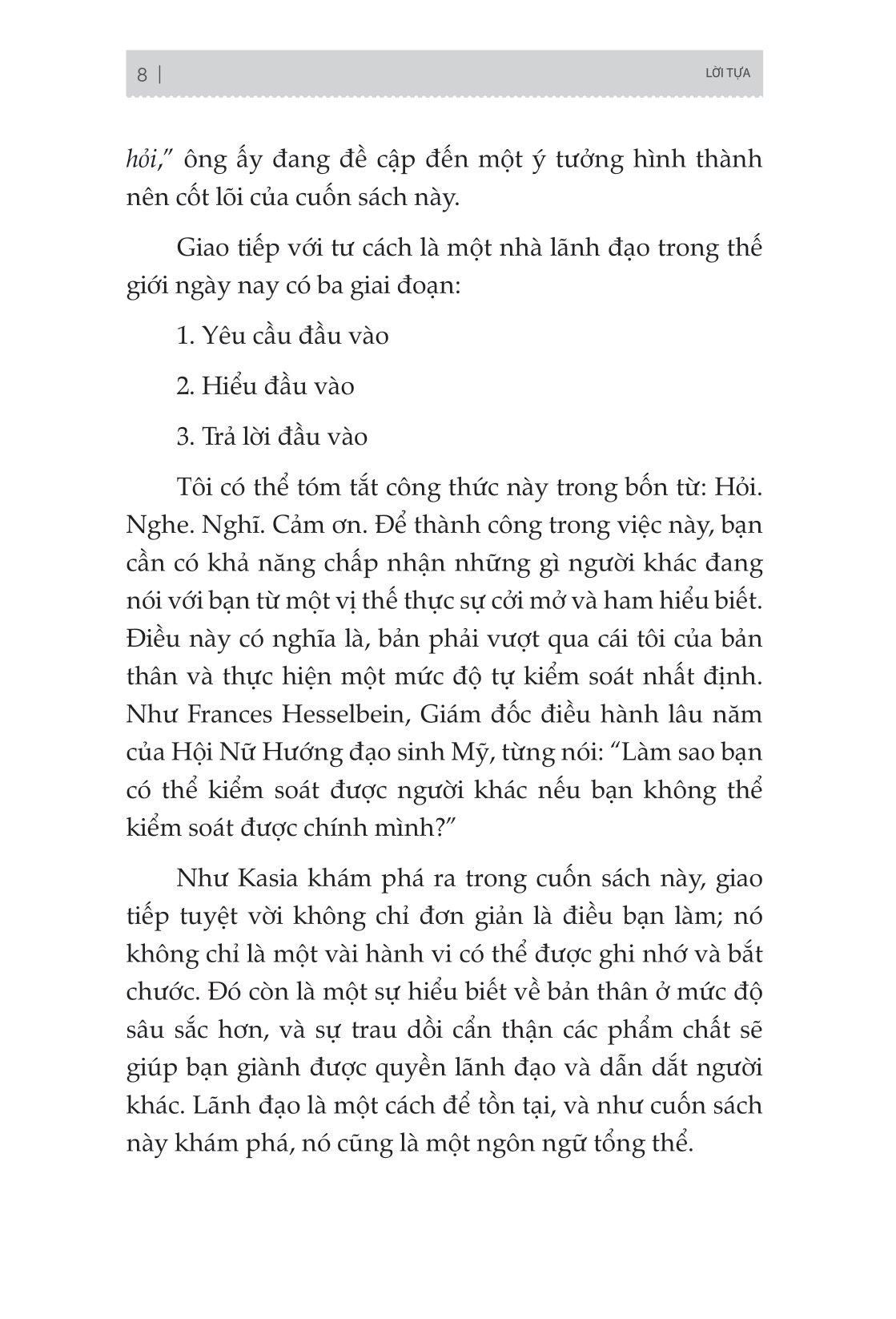 Lãnh Đạo Bằng Ngôn Từ - Mở Khóa Lối Giao Tiếp Và Truyền Đạt Của Nhà Lãnh Đạo Xuất Chúng