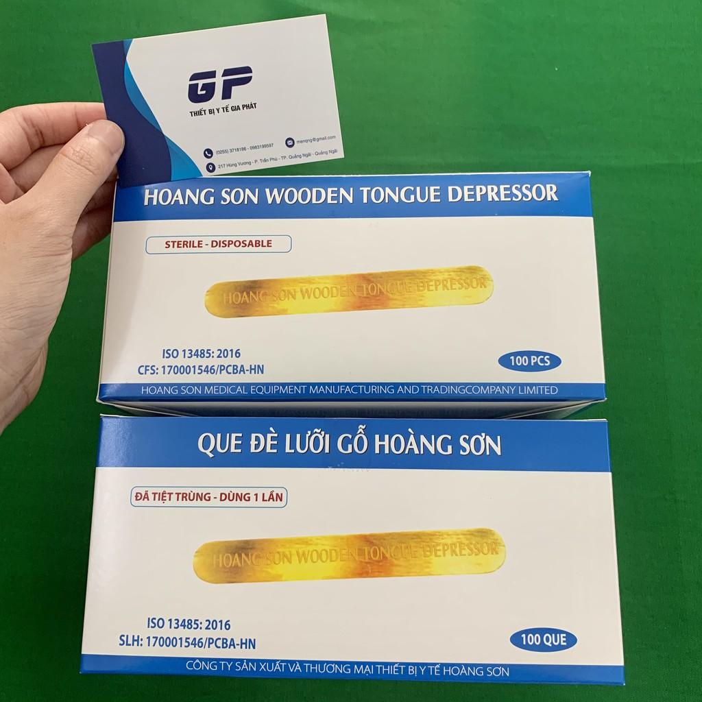 QUE ĐÈ LƯỠI GỖ TIỆT TRÙNG HOÀNG SƠN
