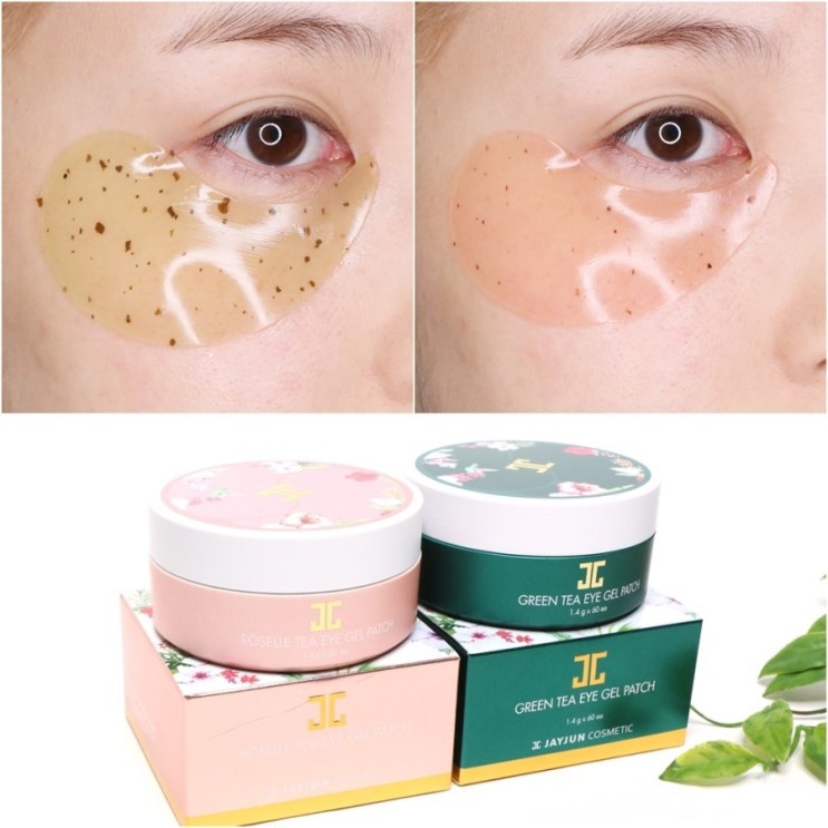 Mặt Nạ Mắt Chiết Xuất Trà Xanh Chống Thâm Jayjun Green Tea Eye Gel Patch 60 miếng 350g