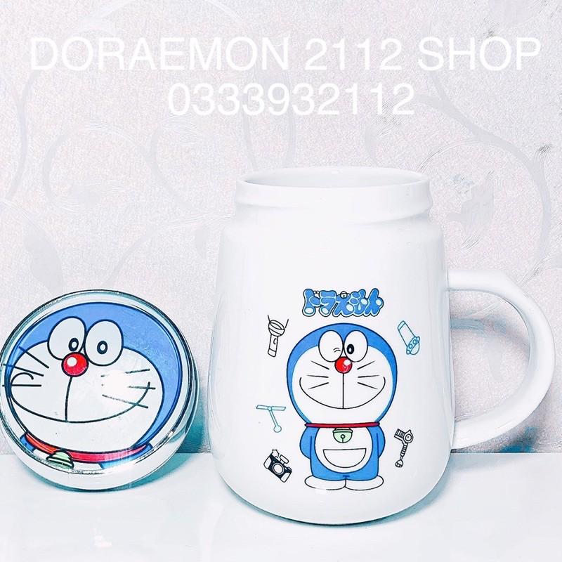 Ly sứ có nắp đậy DORAEMON