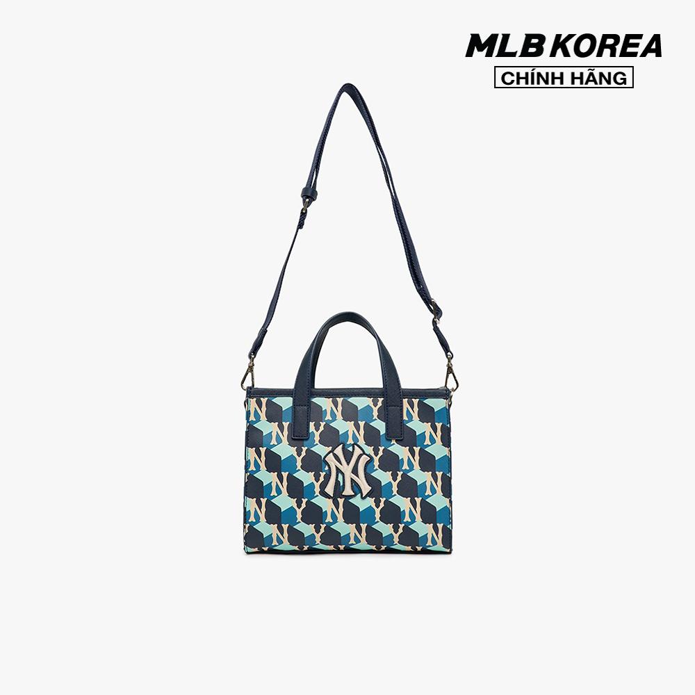 MLB - Túi tote chữ nhật Cube Monogram Small 3AORS022N-50GND