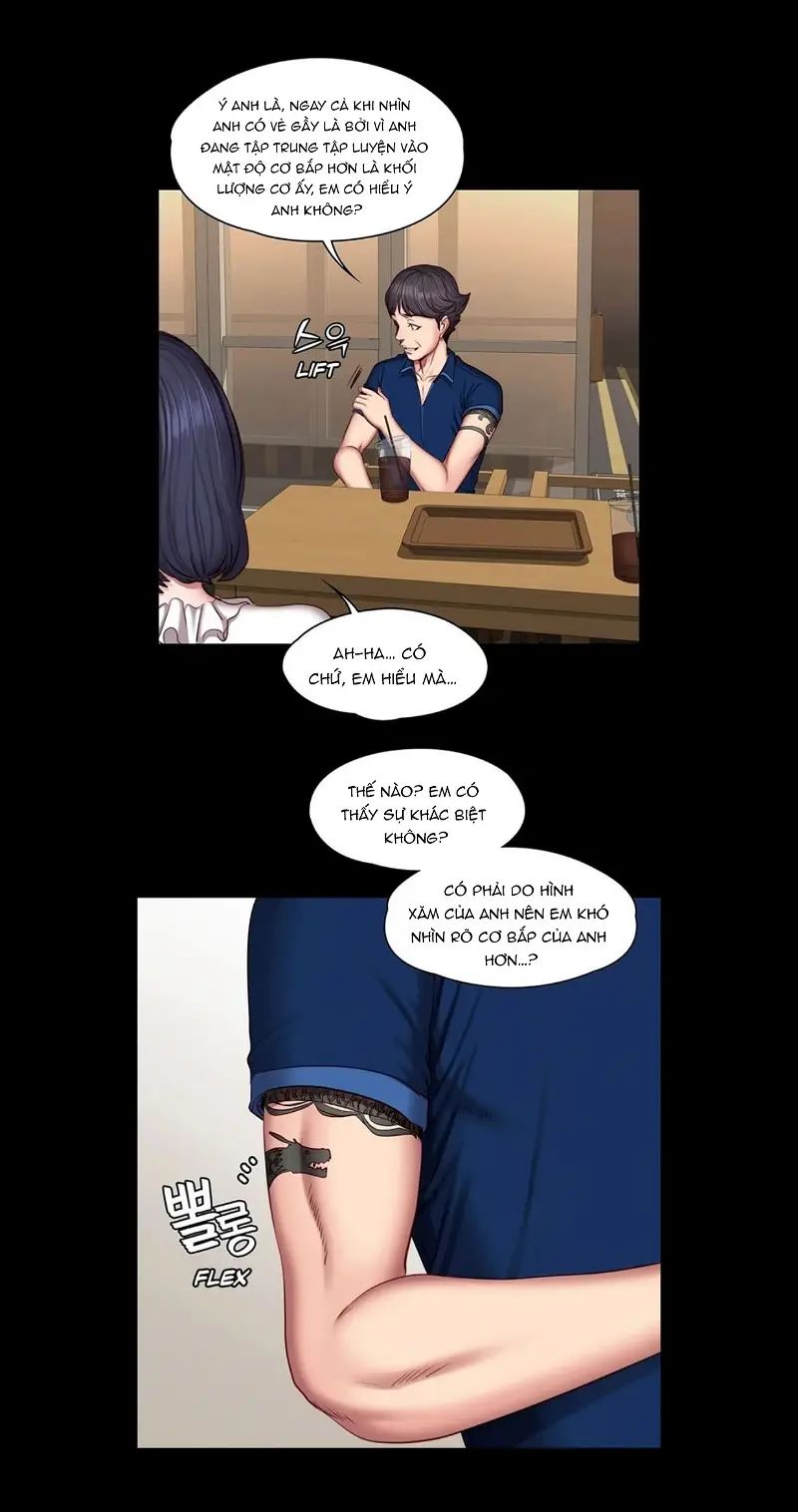 huấn luyện viên phòng thể hình - không che chapter 49 35
