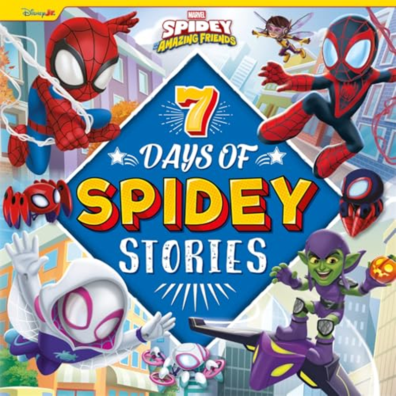 Sách Marvel Spidey and His Amazing Friends: 7 Days of Spidey Stories